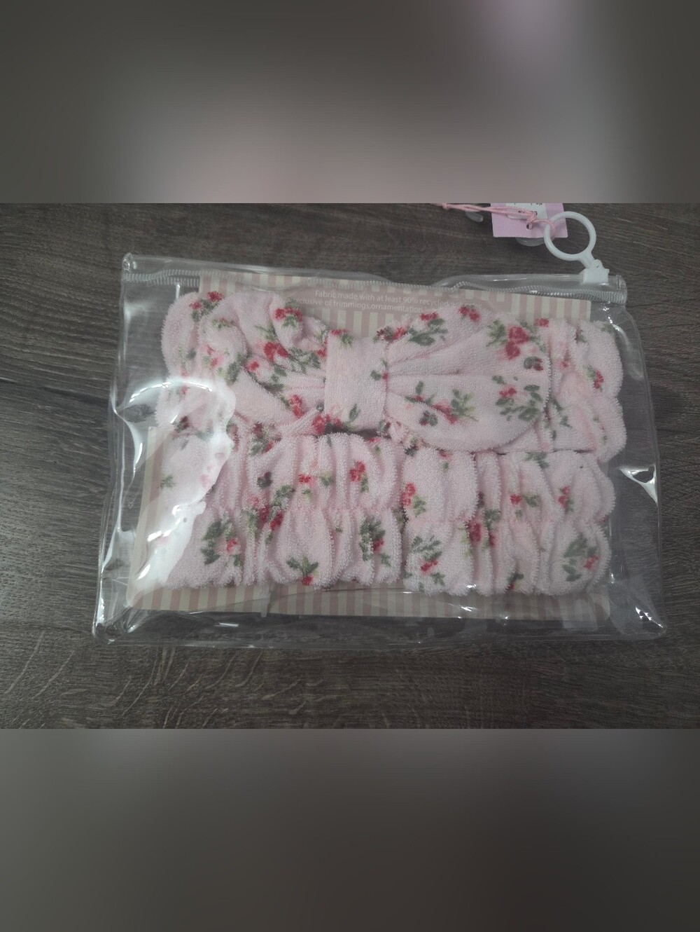 wild fable Pink Floral Self Care Spa Headwrap Set NWT - Picture 2 of 2